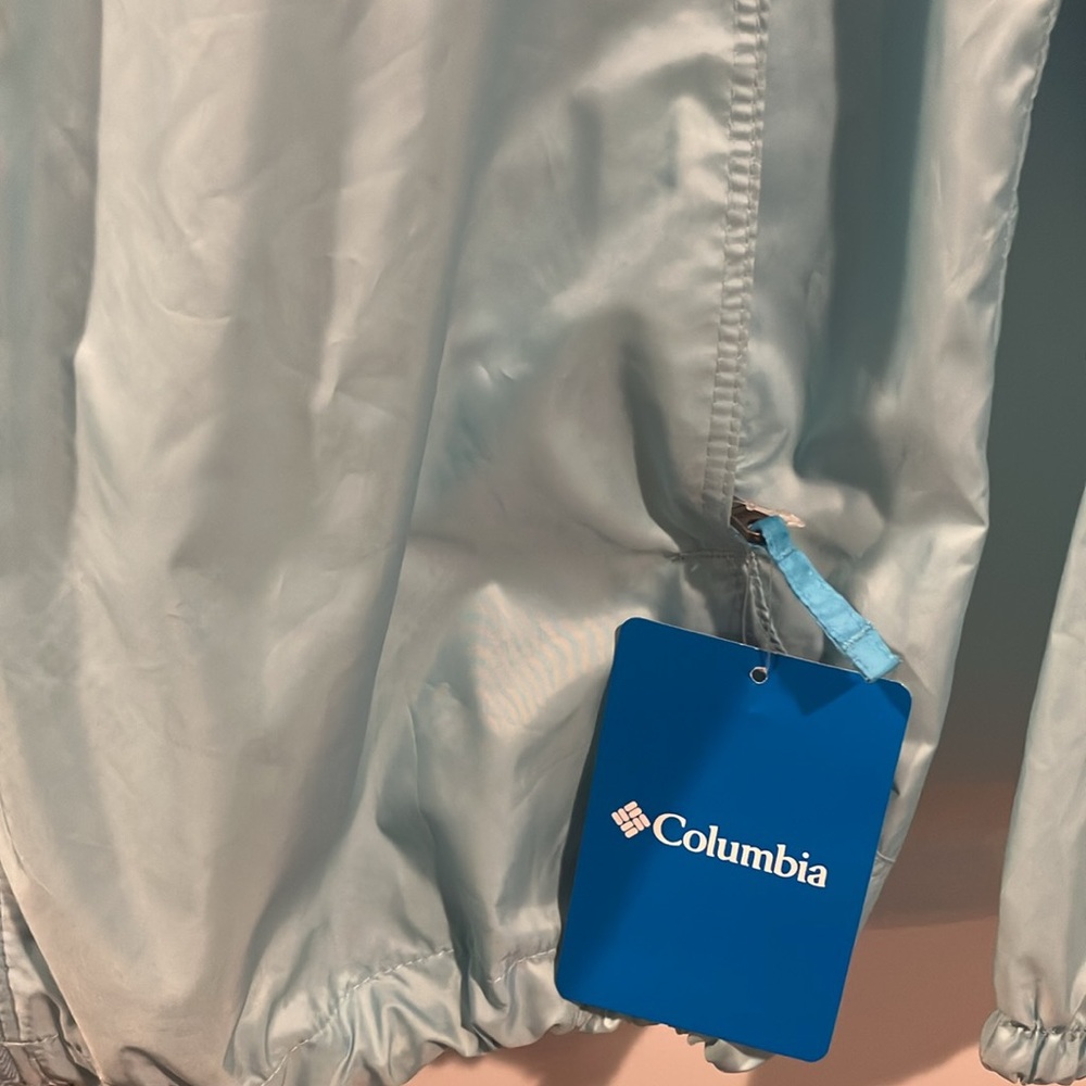 Columbia Two-Tone Blue Windbreaker - Picture 4 of 8